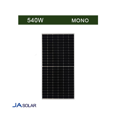 پنل خورشیدی مونوکریستال پرک 540 وات JA SOLAR مدل JAM72S30-540/MR